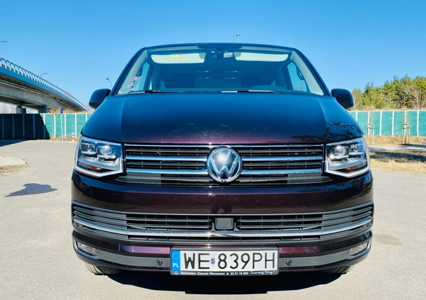 Volkswagen Caravelle cena 179000 przebieg: 131000, rok produkcji 2017 z Warszawa małe 154